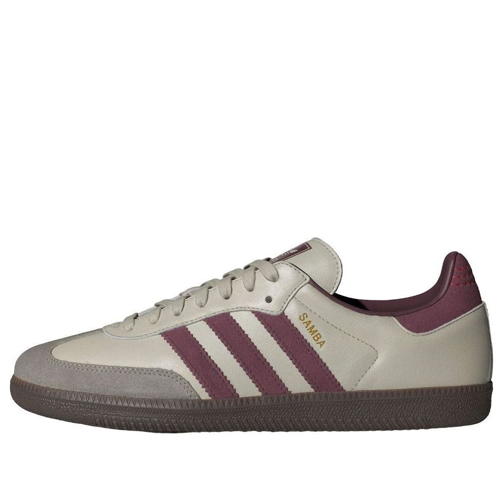 adidas Samba OG 'Putty Grey Maroon' ID1482