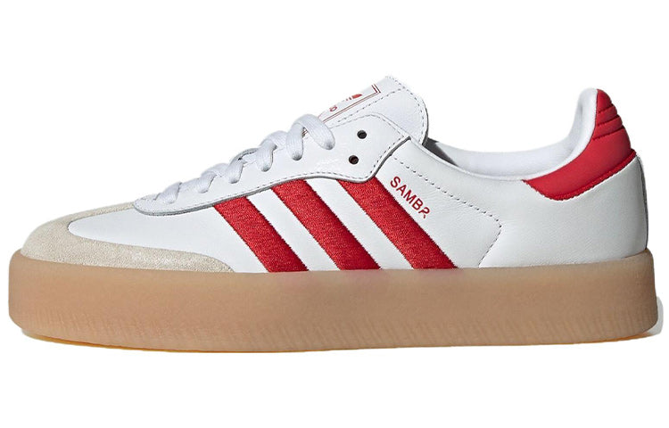 (WMNS) adidas Sambae 'White Better Scarlet Gum' ID0438