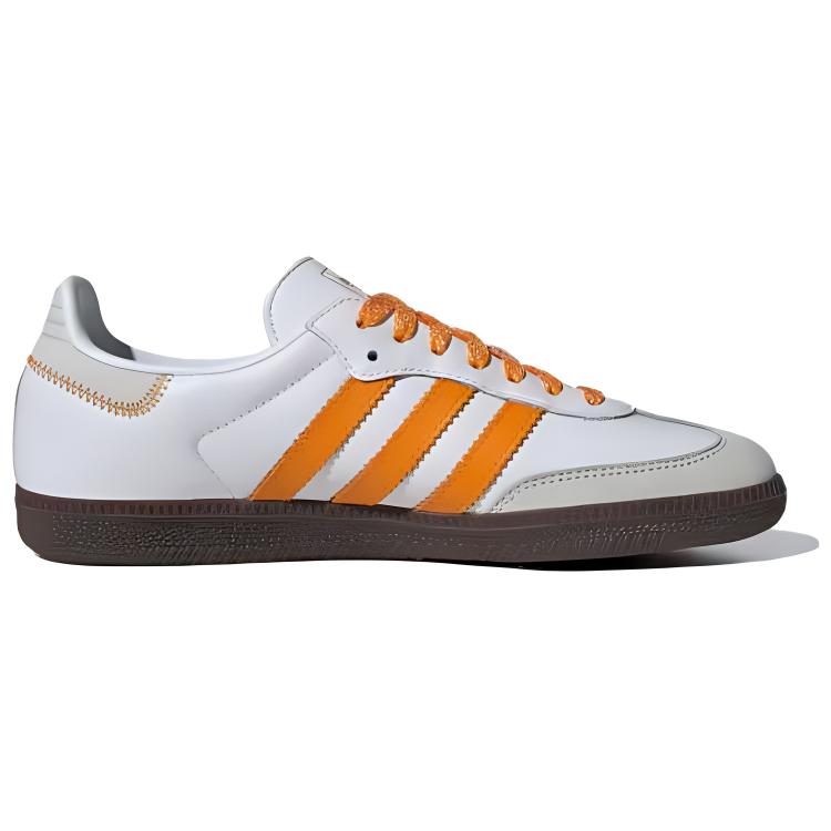 (WMNS) adidas Samba OG 'Cloud White Orange' IE6521