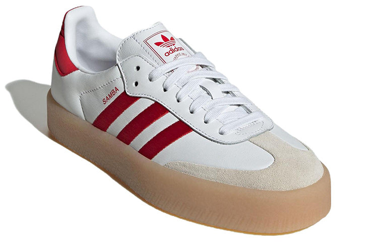 (WMNS) adidas Sambae 'White Better Scarlet Gum' ID0438