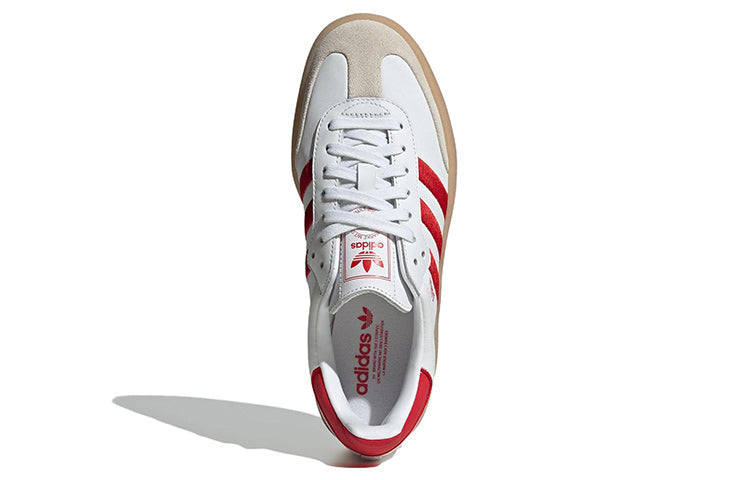 (WMNS) adidas Sambae 'White Better Scarlet Gum' ID0438
