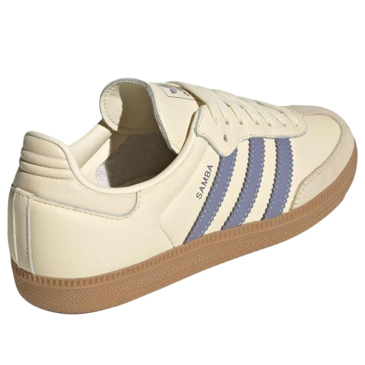 (WMNS) adidas Samba 'Cream White Silver Violet' JS1362