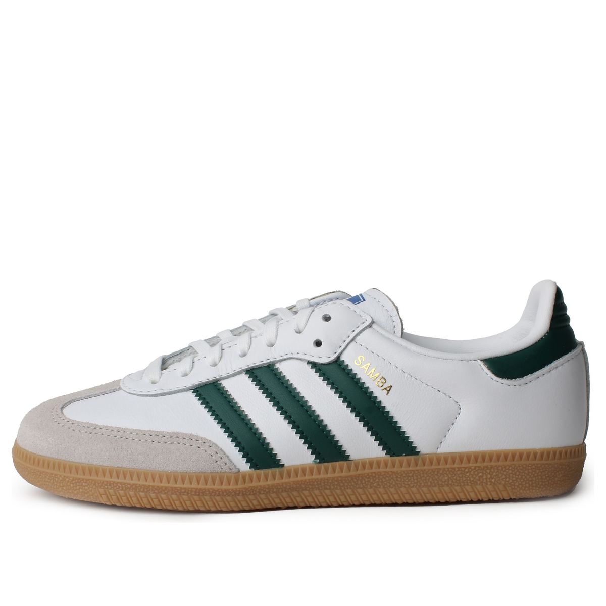 (GS) adidas Samba OG 'White Collegiate Green Gum' IE1331