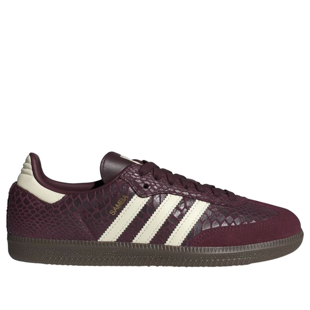 (WMNS) adidas Samba 'Maroon Python' IH3979