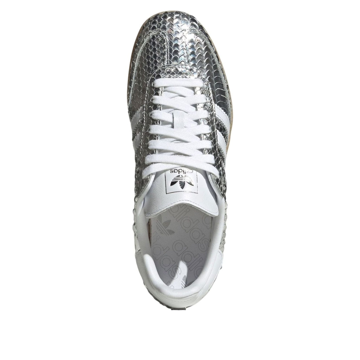 (WMNS) adidas Samba Patent Snakeskin 'Silver Metallic' IH9016