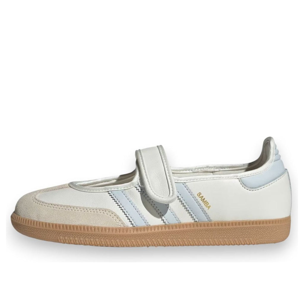 (WMNS)	adidas Samba Jane 'Cloud White Halo Blue Gum' JR7339