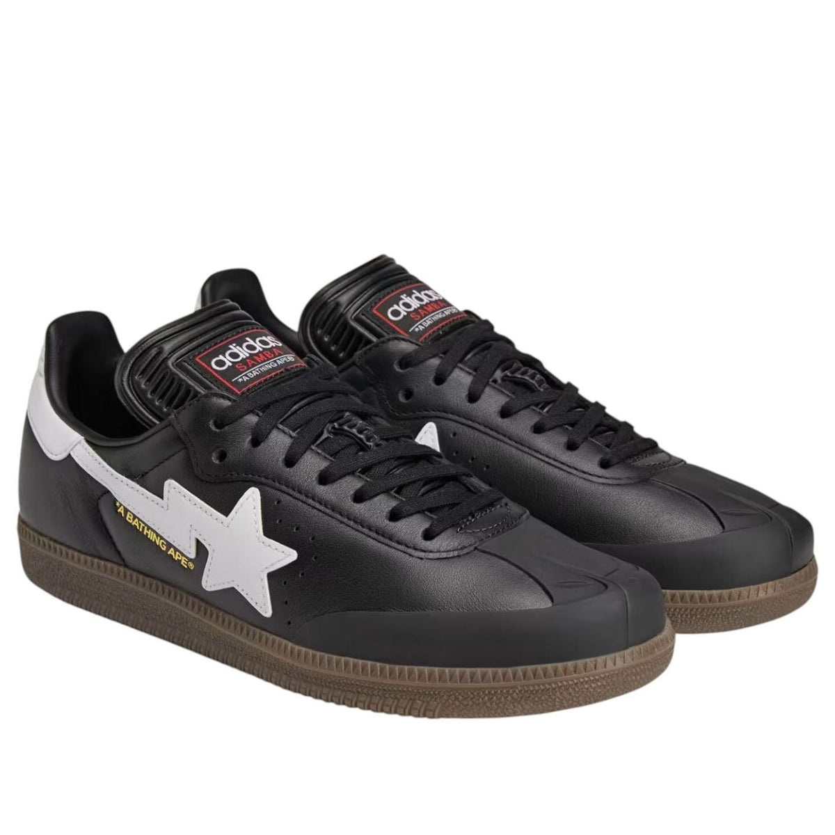 adidas x BAPE Samba 'Core Black' JR9246