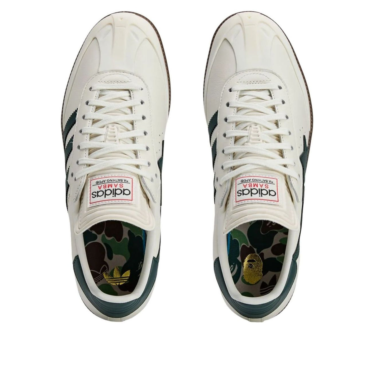 adidas x A Bathing Ape Samba 'White Forest' KJ8852