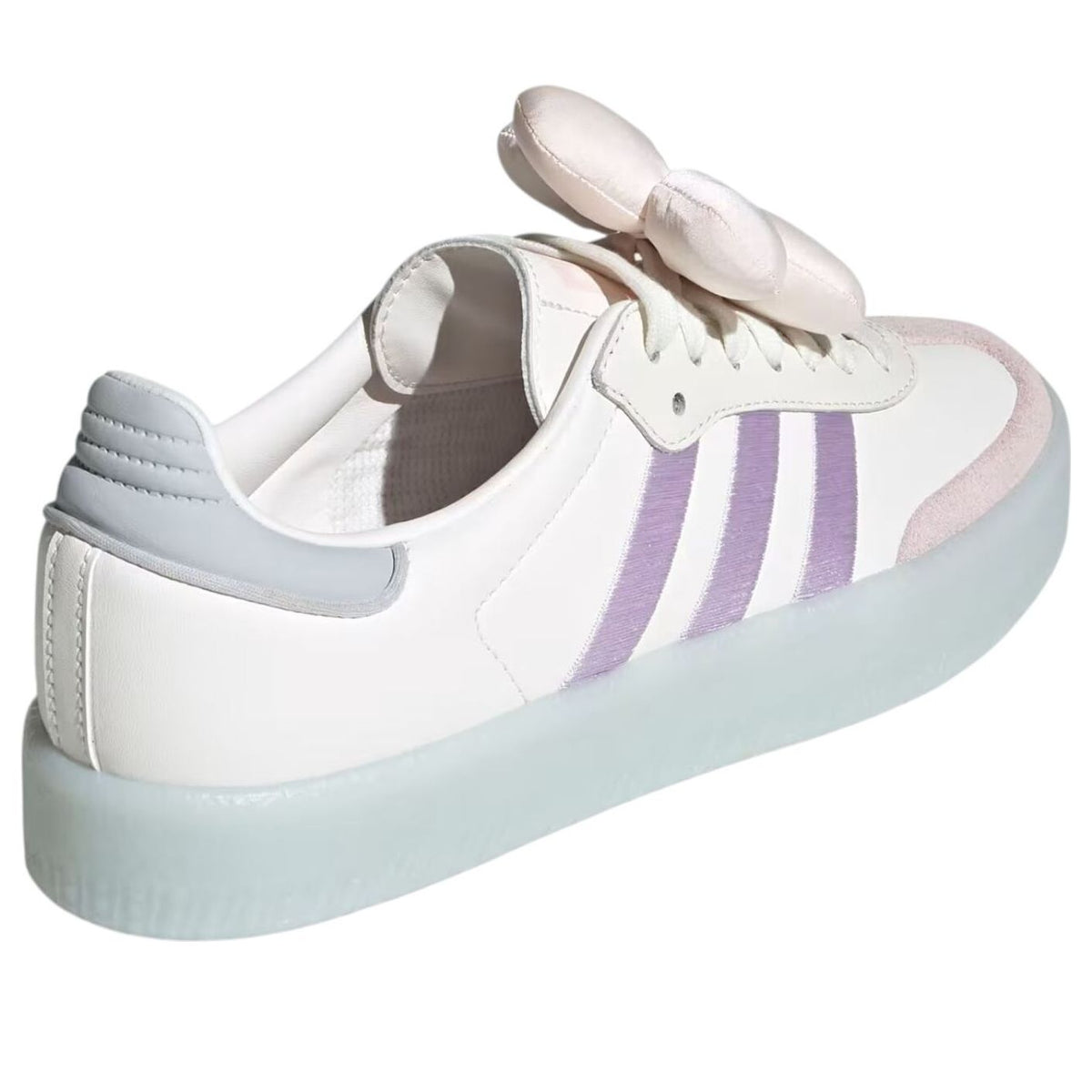 (WMNS) adidas Sambae W 'Cloud White Purple Tint Clear Grey' JR3335