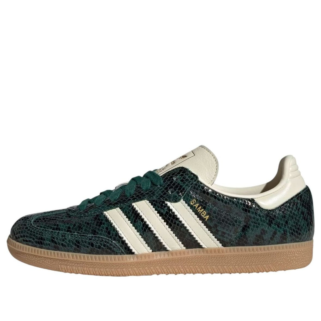 (WMNS) adidas Samba OG Faux Snakeskin 'Collegiate Green' JR8848