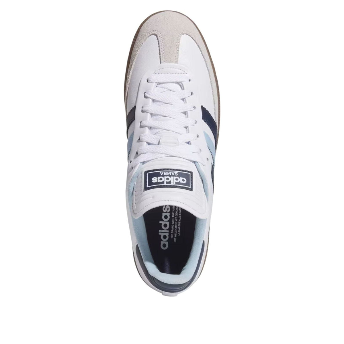adidas Samba Spikeless Golf 'White Night Indigo Clear Sky' JP8650
